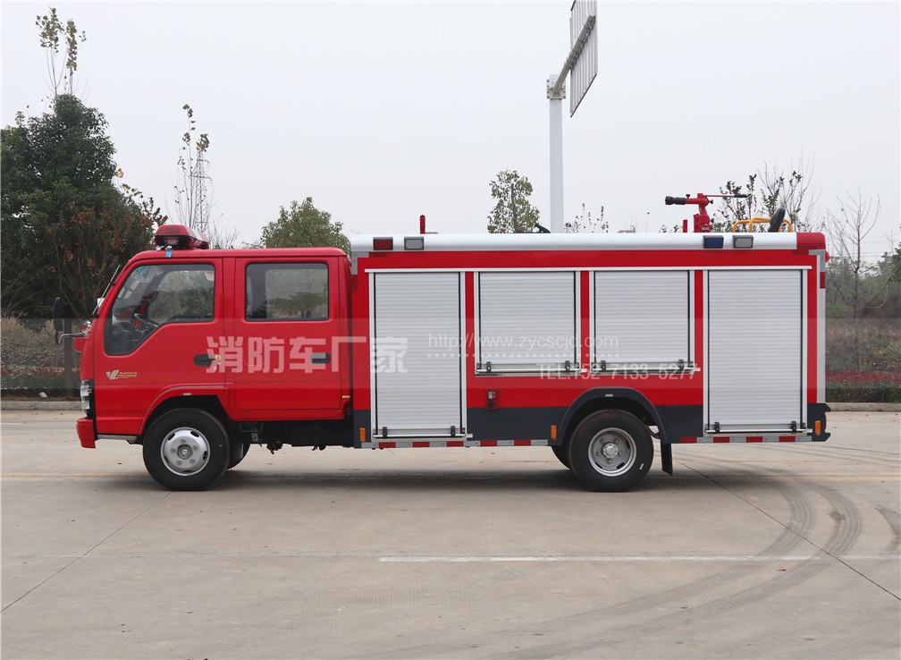 國六五十鈴2.5噸水罐消防車（內藏罐）