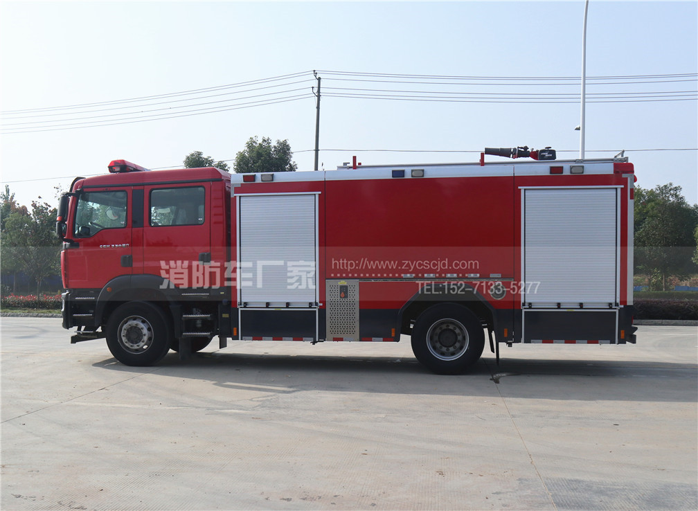 8噸泡沫消防車【重汽汕德卡】