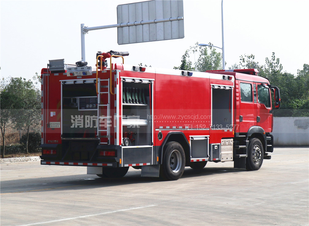 8噸泡沫消防車【重汽汕德卡】